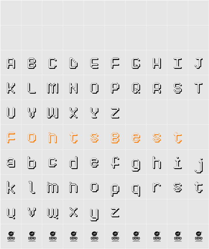 Pixelogist 3D Character Map