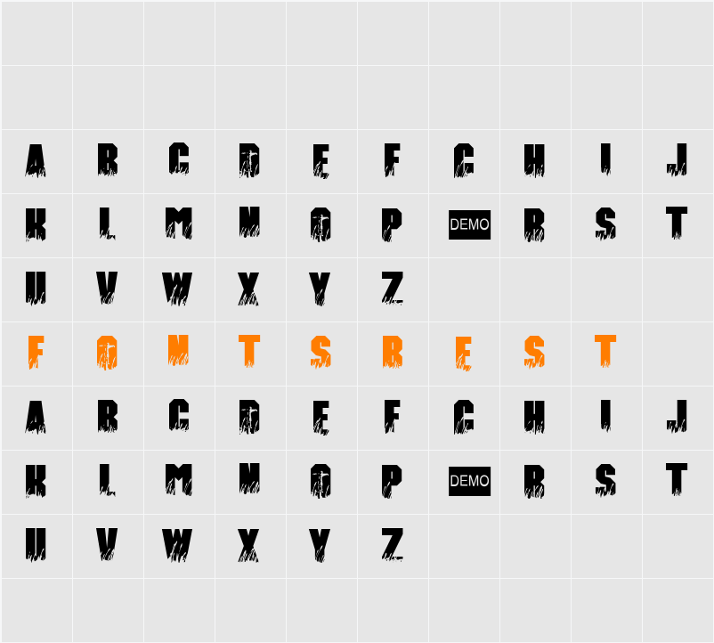 Scarecrows NFI DEMO Character Map