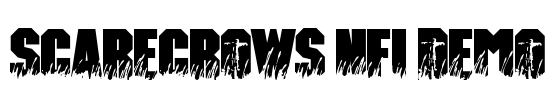 Scarecrows NFI DEMO Font Image
