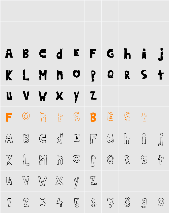 HildiniaDonut Character Map