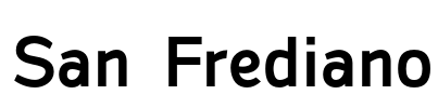 San Frediano Font Image