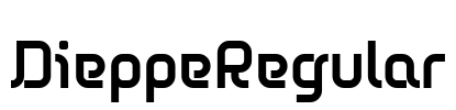 DieppeRegular Font Image