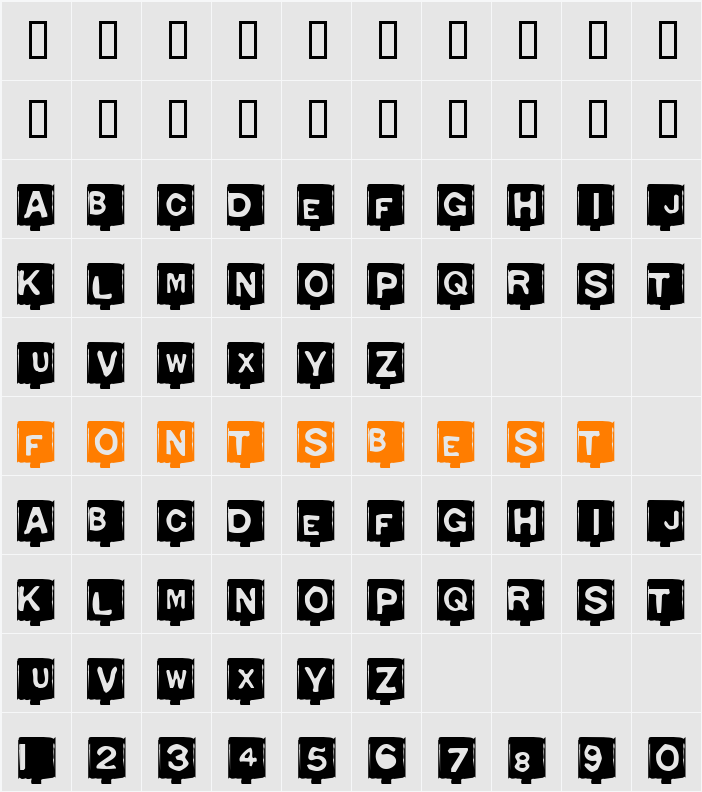 Typo Negative Character Map