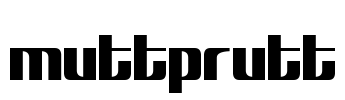 muttprutt Font Image