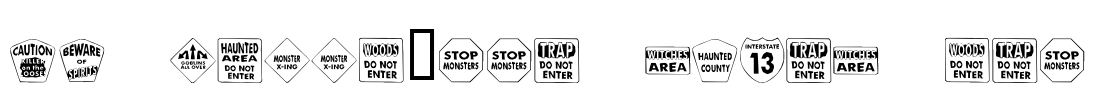 KR Halloween Signs One