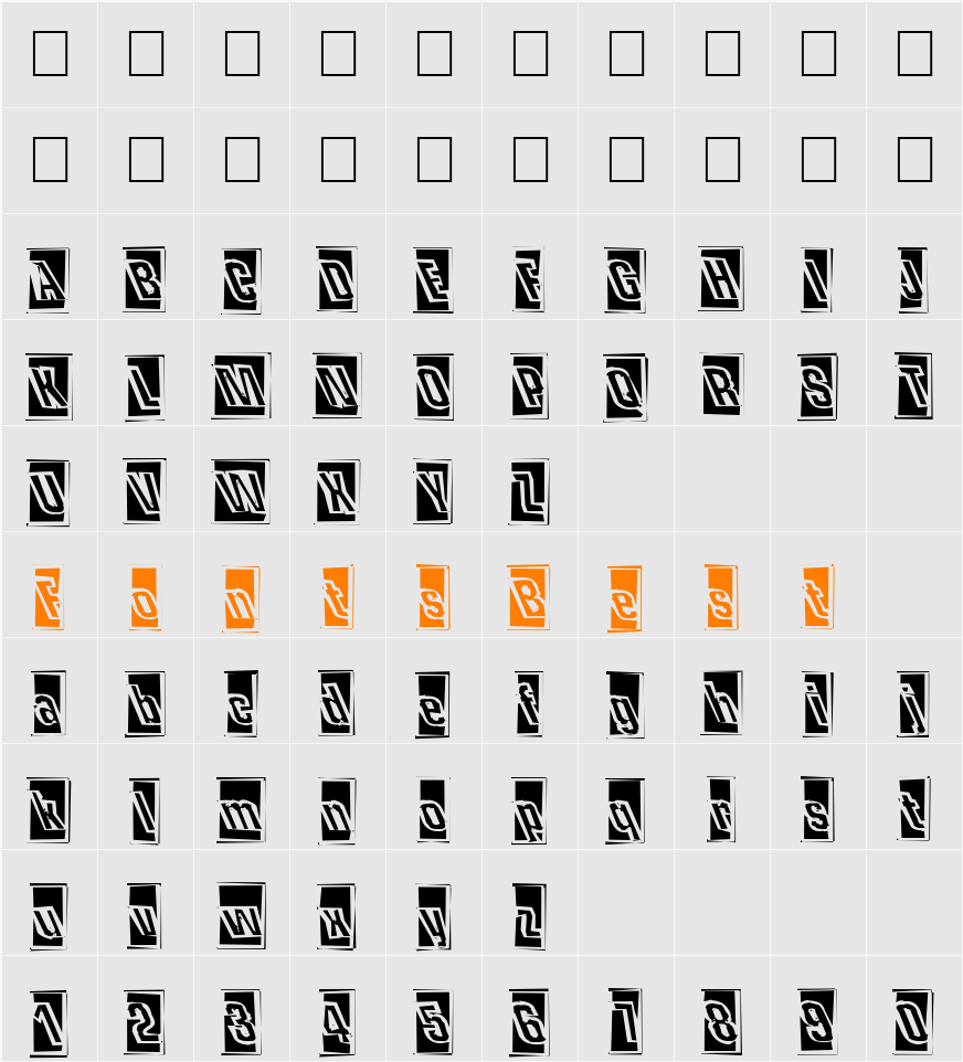 One Hit Wonder Character Map