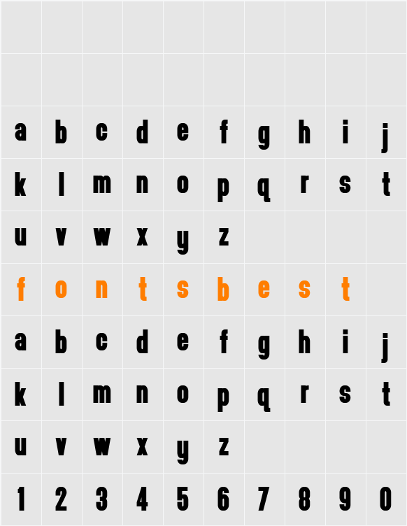 headthinker Character Map