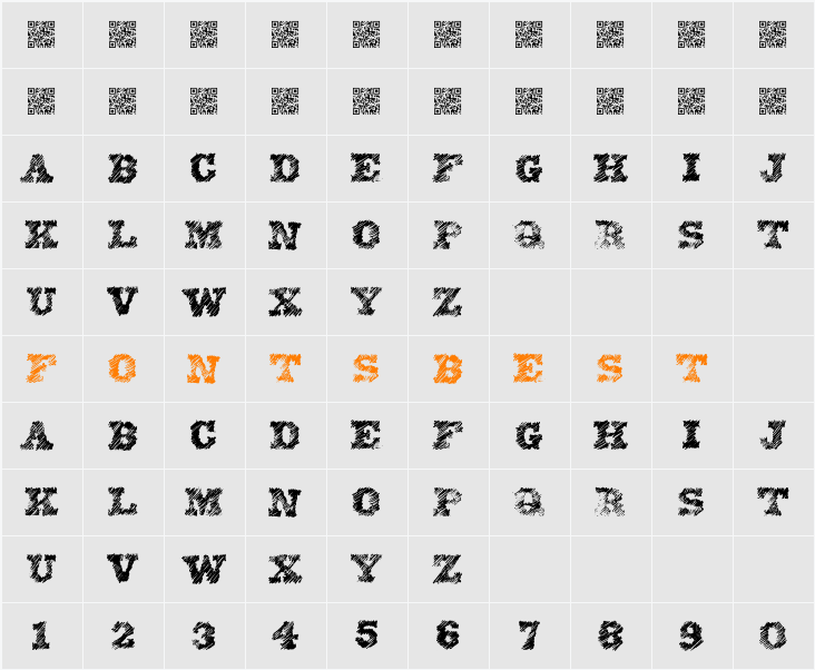 EightyOne Character Map