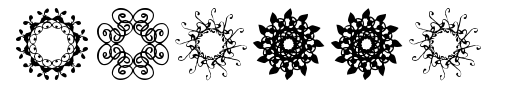 Rosette110621 Font Image