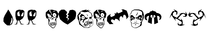 ILL oCtoBer 98 Font Image
