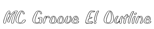 MC Groove E! Outline