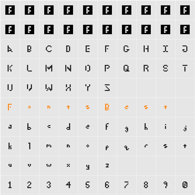 5 Cent Game Character Map