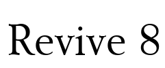 Revive 8 Font Image