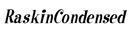 RaskinCondensed