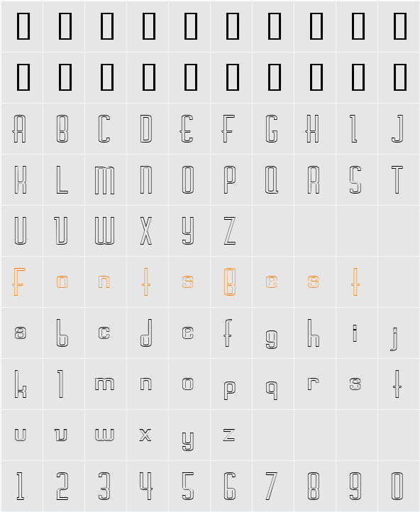 Devon-Hollow-Extended Character Map