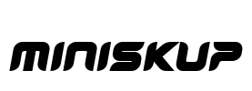 miniskup Font Image