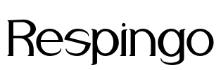 Respingo Font Image