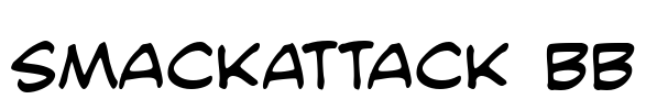SmackAttack BB Font Image