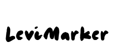 LeviMarker Font Image