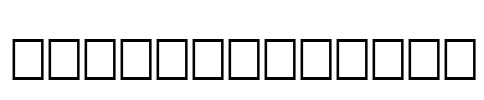JacobiStriped Font Image