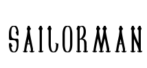SAILORMAN Font Image