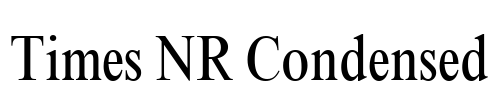 Times NR Condensed