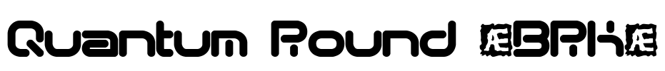 Quantum Round (BRK) Font Image
