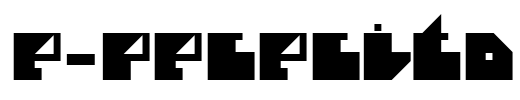 e-Pececito Font Image
