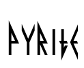 Pyrite Font Image