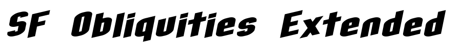 SF Obliquities Extended