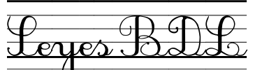 SeyesBDL Font Image