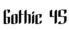 Gothic 45