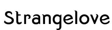 Strangelove Font Image