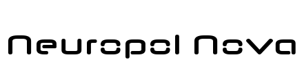 Neuropol Nova Font Image