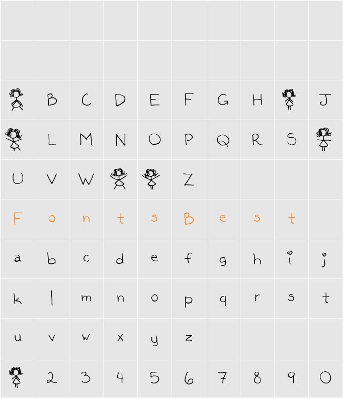 Kaileen Character Map