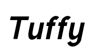 Tuffy Font Image