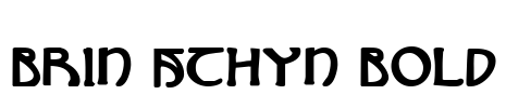 Brin Athyn Bold Font Image