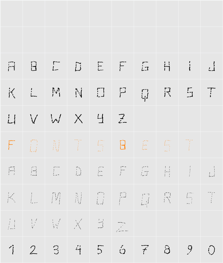 Stutter Character Map