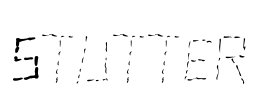 Stutter Font Image