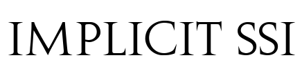Implicit SSi Font Image