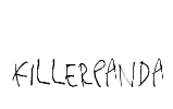 killerpanda Font Image