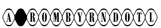 a_RombyRndOtl Font Image