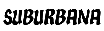 Suburbana Font Image