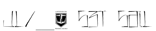 JL357_SET SAIL Font Image