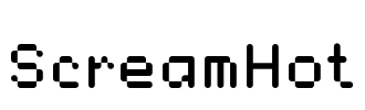 Scream Hot Font Image