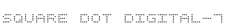 Square Dot Digital-7
