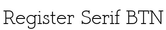 Register Serif BTN