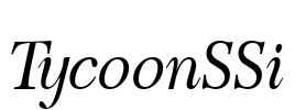 TycoonSSi Font Image