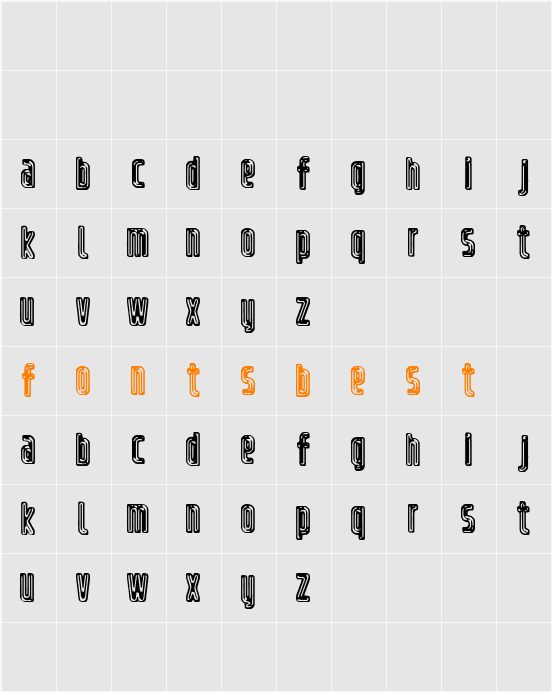 Refrigerator Chrome Character Map