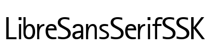 LibreSansSerifSSK